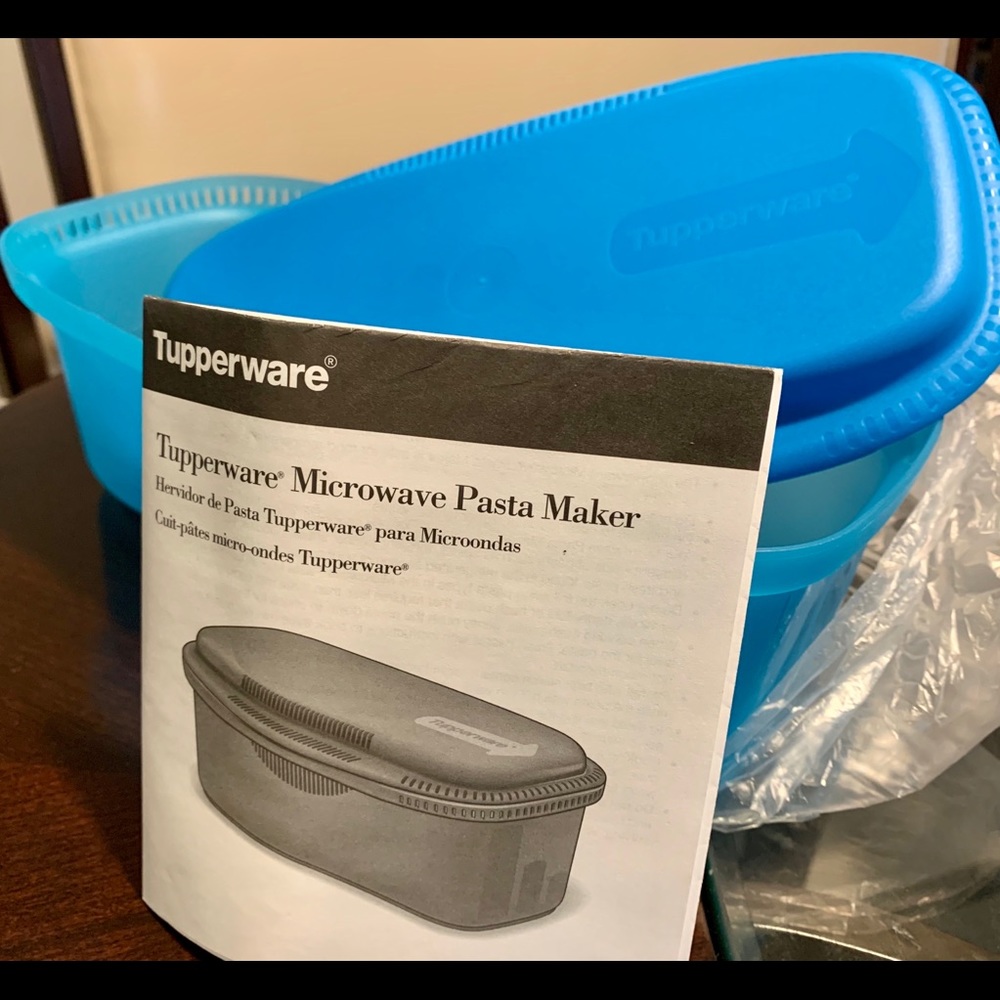 New TUPPERWARE Microwave Pasta Maker!